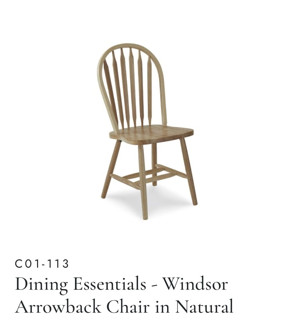 Windsor Arrowback Chair